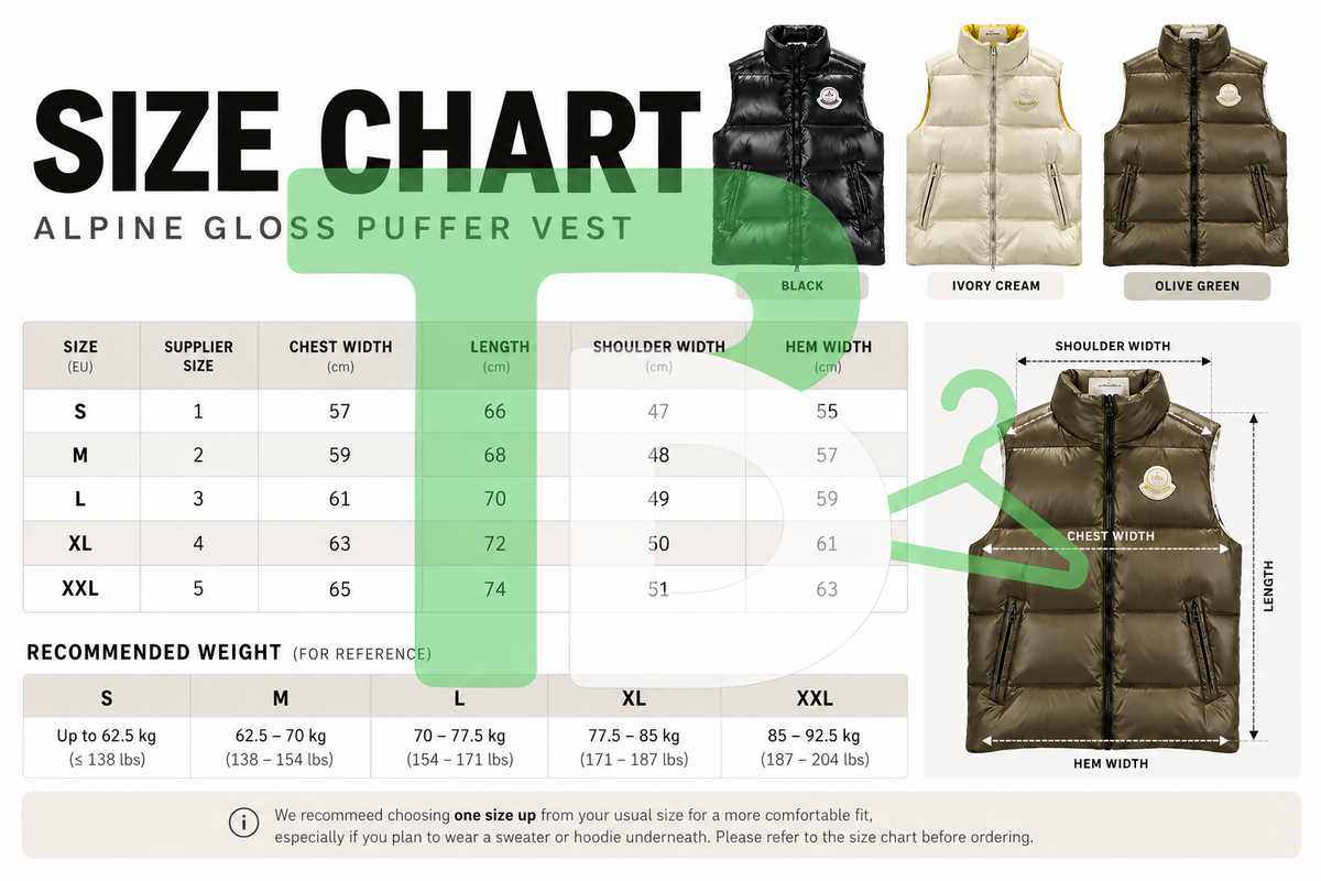 Alpine Gloss Puffer Vest